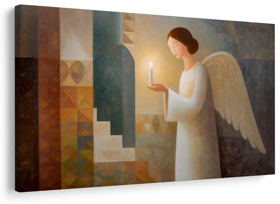 Vianočný obraz ochranný anjel