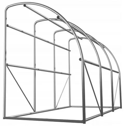 Fóliovník ke stěně 6 x 1,5 x 2m