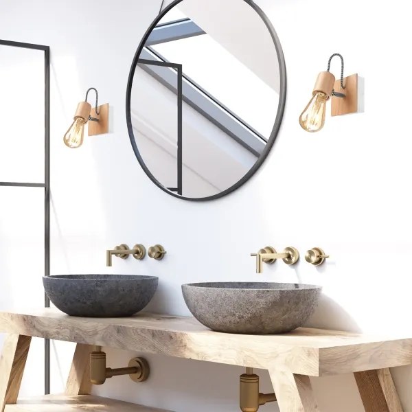 Nástenné svietidlo GUSTAVO 1xE27/60W/230V