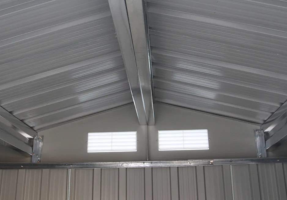 Záhradný domček plocha 213 x 191 cm (šedá)