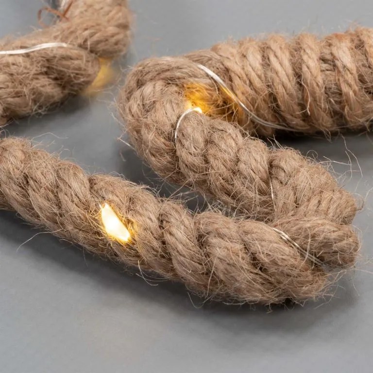 Vianočné dekorácie, sob, 28x29 cm, 20 LED, teplá biela, 2 ks