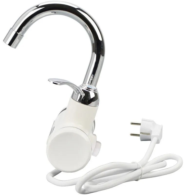 Batéria na okamžitý ohrev vody s LED displejom, - Horizontálne, nástenné pripojenie