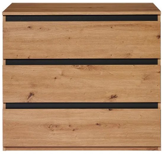 Livarno home Komoda Genf s 3 zásuvkami  (850000501)