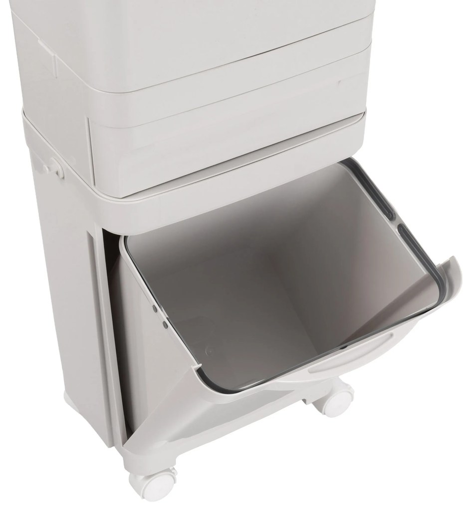 Odpadkový kôš NARDAN 42 L sivý