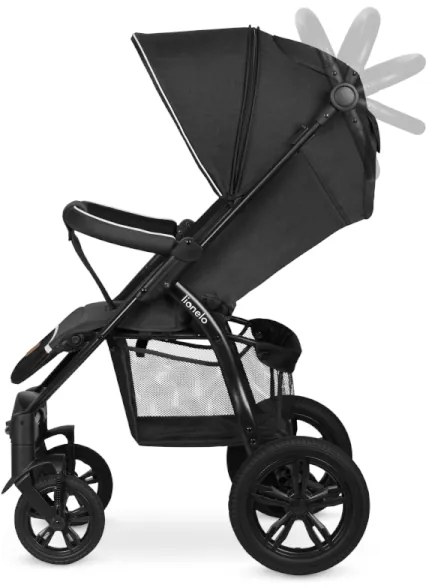 Lionelo - Športový kočík ANNET TOUR čierna