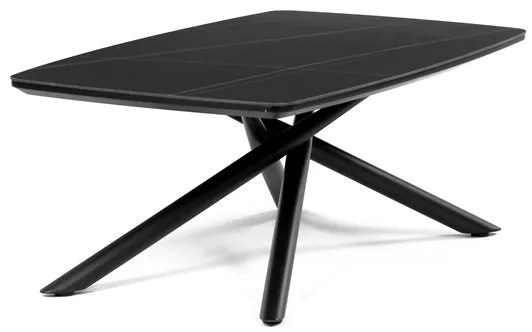 Autronic BONTEC Konferenčný stolík 120x70cm, spekaná keramika, mramor, AHG-X7227 BK Farba: Čierna