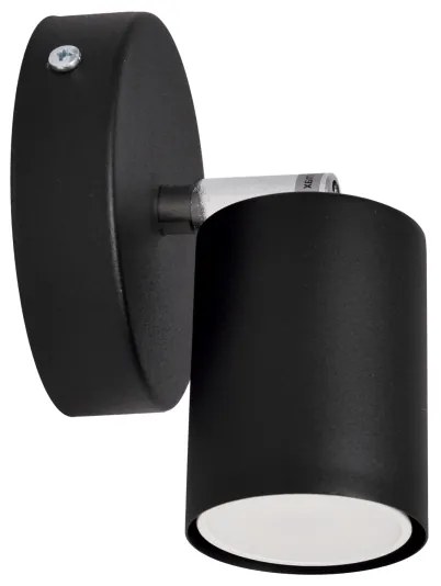 LED Nástenné bodové svietidlo TUNE 1xGU10/4,8W/230V čierna