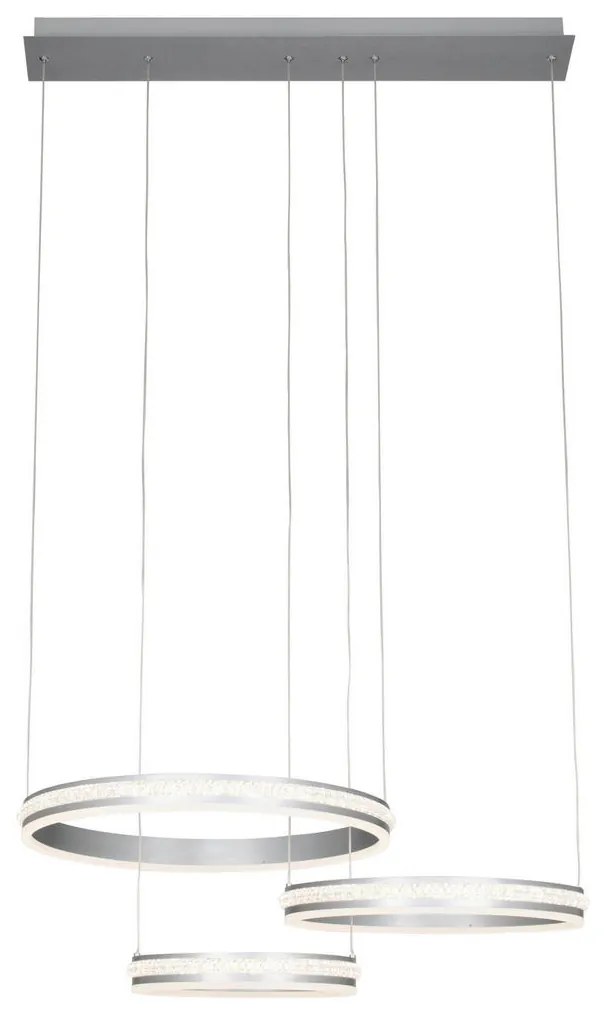 XXXLutz ZÁVESNÉ LED SVIETIDLO, 79,5/50/150 cm Ambiente - Série svietidiel - 0062860026