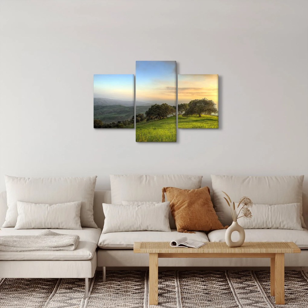 Obraz - Výhľad z kopca (90x60 cm)
