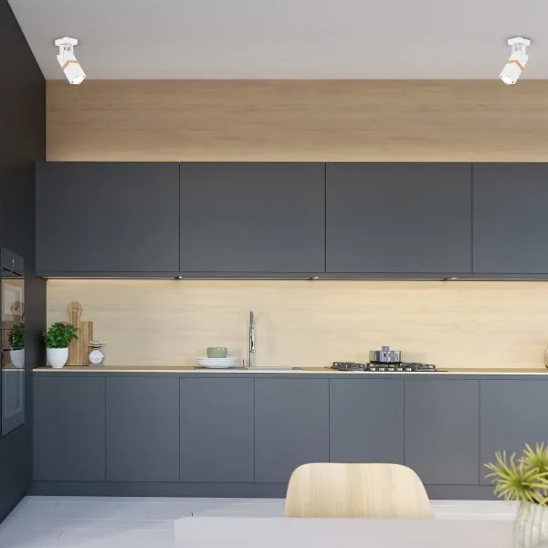 Bodové svietidlo VIDAR 1xGU10/25W/230V biela