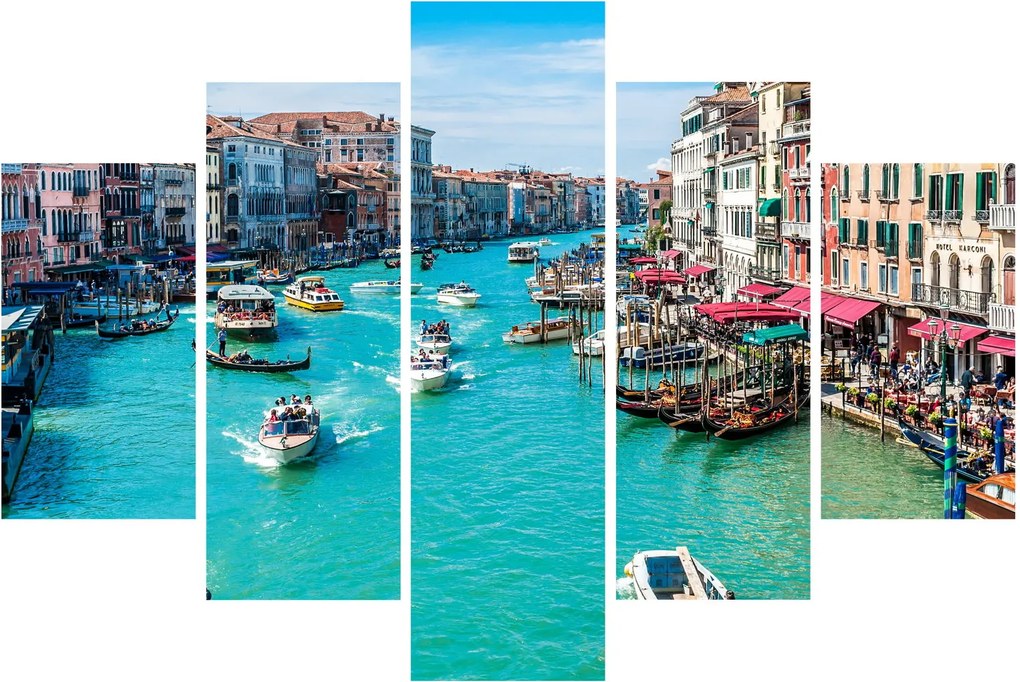 Obraz - Canal Grande, Benátky, Taliansko (150x105 cm)