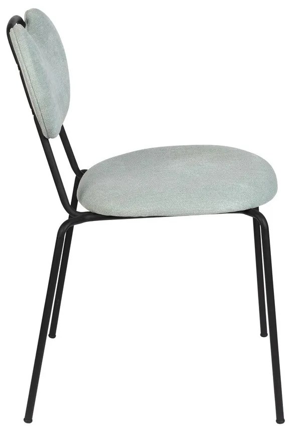 Svetlozelené jedálenské stoličky v súprave 2 ks Aspen - White Label