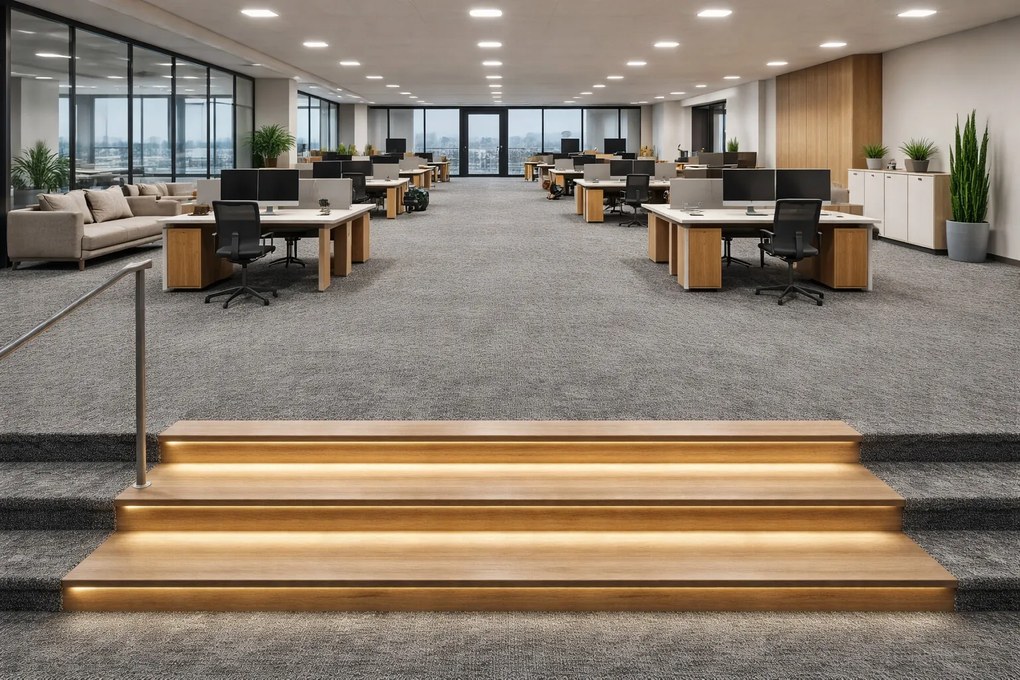 Koberec metráž Medusa 94, na mieru, šíře 4m, hnedá, ab (mriežka), chodba / predsieň, Associated Weavers