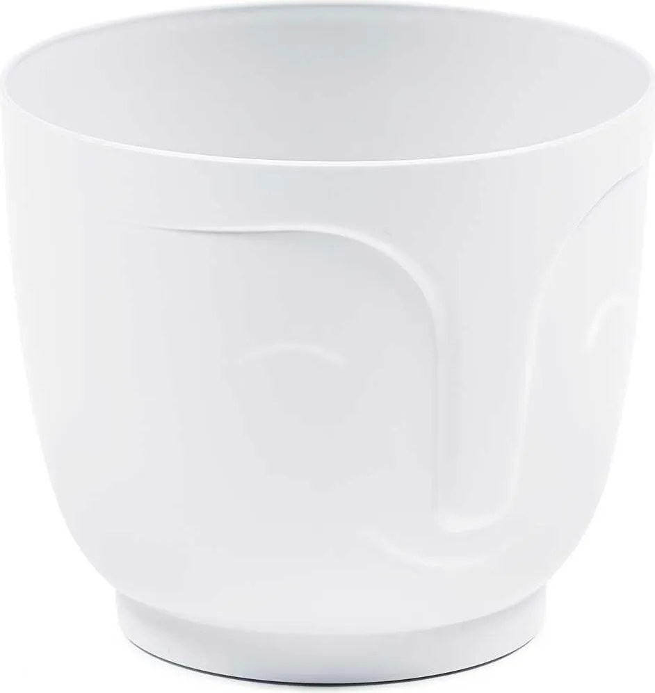 Kvetináč ZOE 14,3 cm biely
