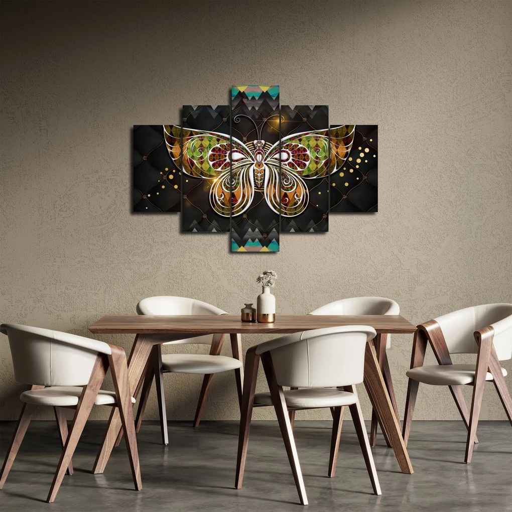 Obraz - Čarovný motýľ (150x105 cm)