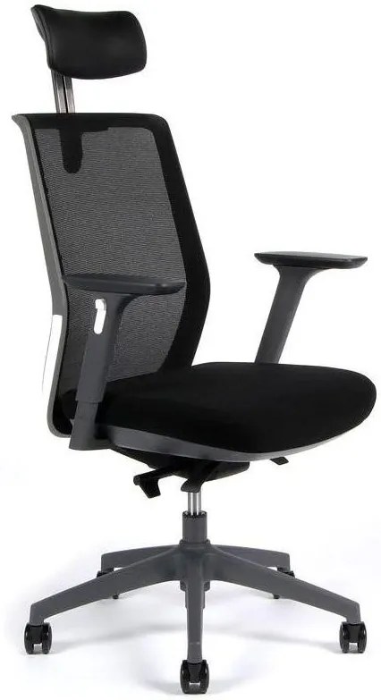 OFFICE PRO Kancelárska stolička PORTIA čierna