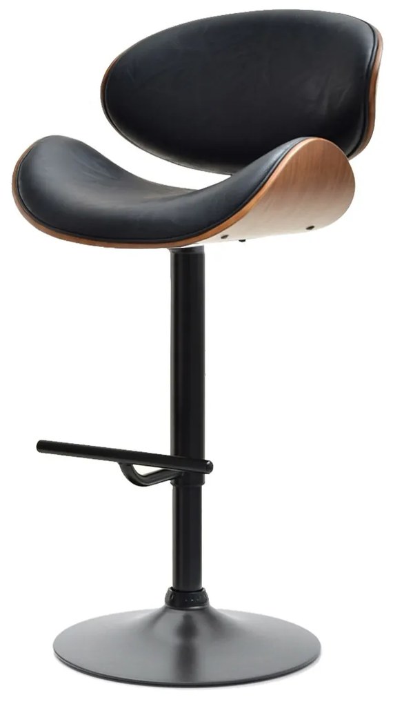 Stolička Hitman (orech tmavý + čierna). Akcia -14%. Vlastná spoľahlivá doprava až k Vám domov. 1110599