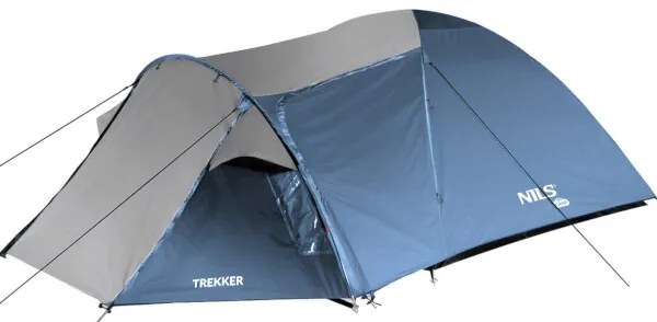 Turistický stan NILS Camp Trekker NC6012 modro-sivý