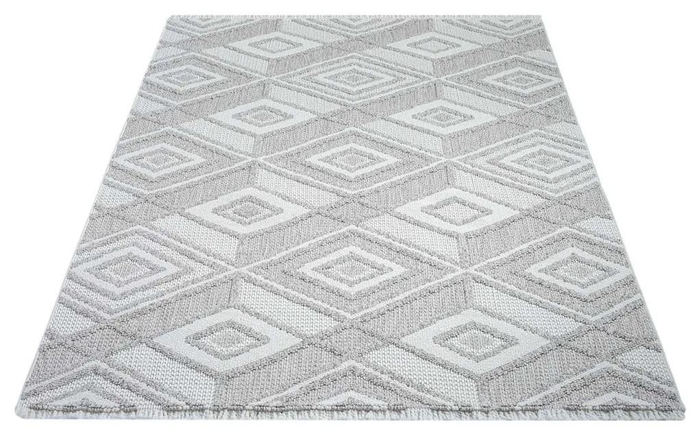 Dekorstudio Moderný koberec LINDO 8875 - béžový Rozmer koberca: 200x290cm