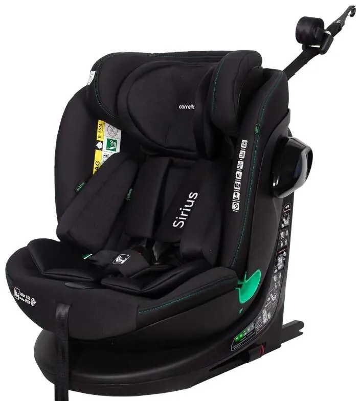Autosedačka Carrello Sirius CRL-8808 i-Size Absolute Black