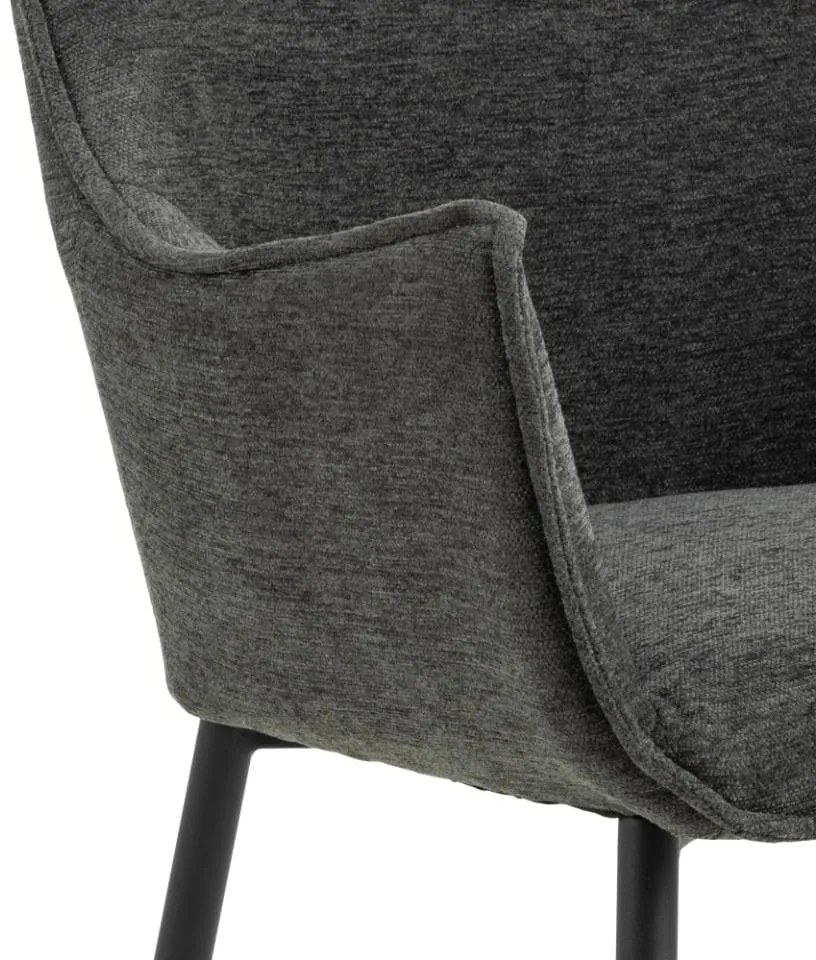 Jídelní křeslo BONITA tmavě šedé