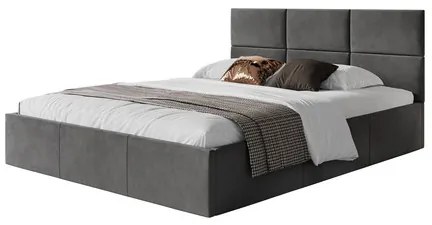 Čalúnená posteľ PORTO rozmer 120x200 cm Tmavosivá