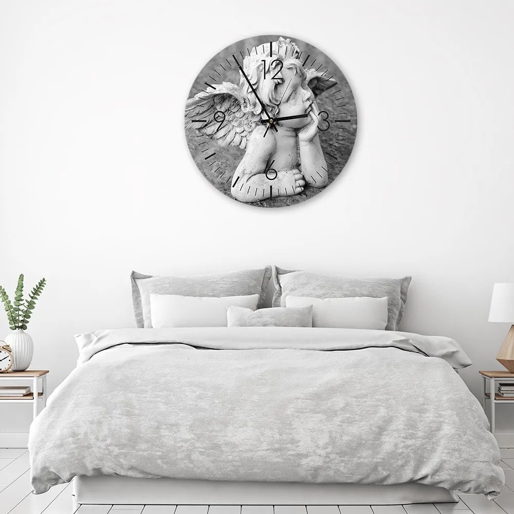 Gario Hodiny na stenu Anjel Rozmery: 60 x 60 cm