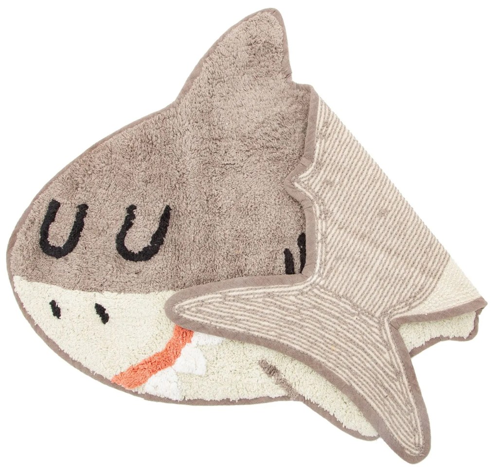 sass & belle Detský koberček Shelby the Shark