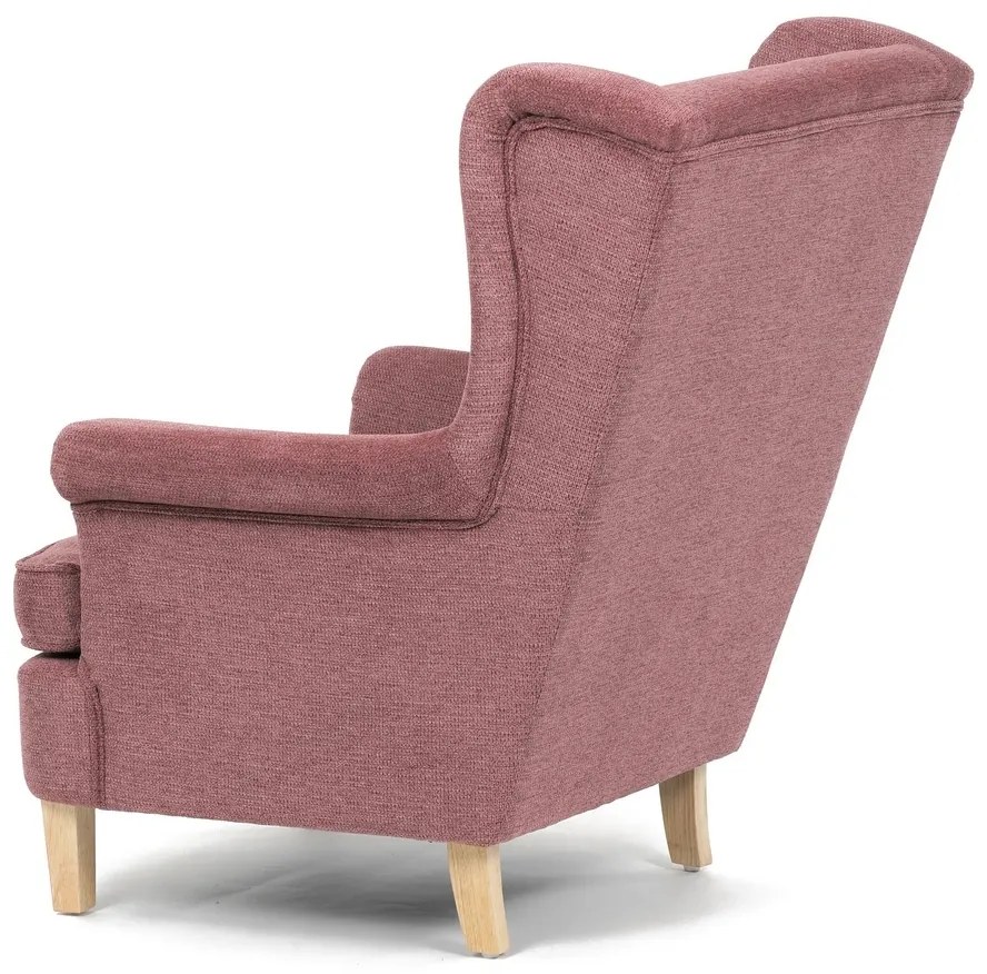 Kreslo s ušami PINK2, ružová