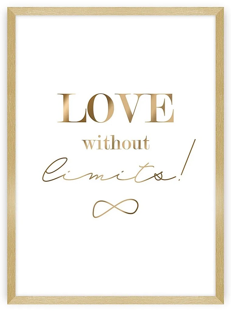 Obraz Love Gold