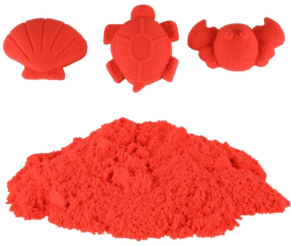 KIK Kinetický piesok KIK, červený, 1 kg