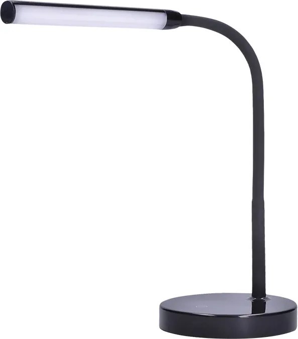 Solight Solight LED stolná lampička, 4W, stmievateľná, 4200K, čierna farba