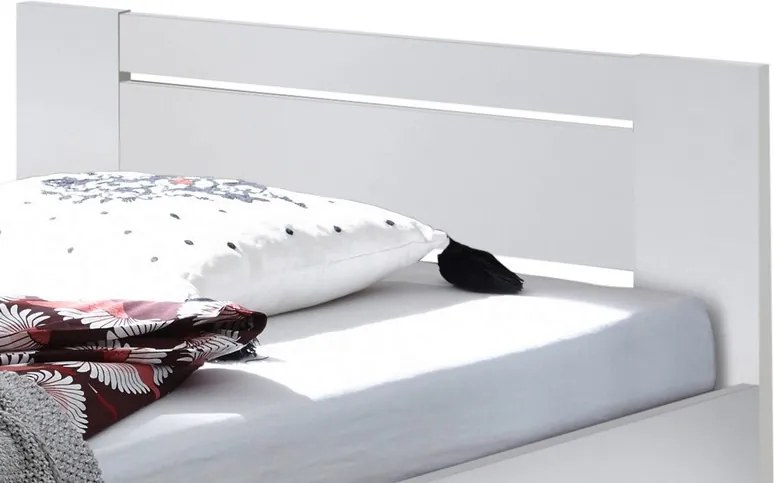 Posteľ Saturn 90x200 cm, biela