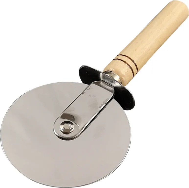 AMADEA Krájač na pizzu, dĺžka 22 cm