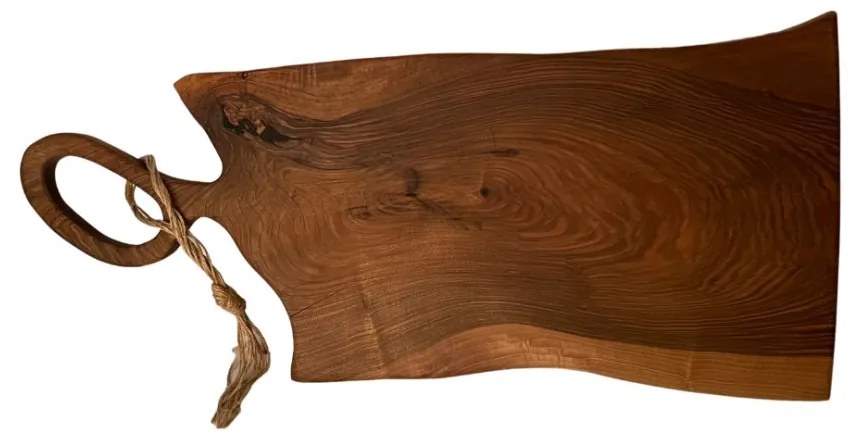 Atypická drevená doska na servírovanie 78cm x 30 cm