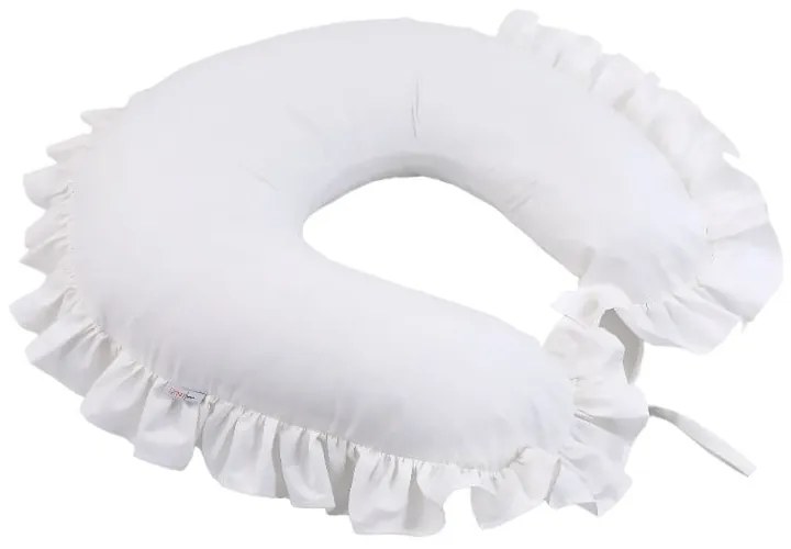 Krémovobiely dojčiaci vankúš – Mila Home