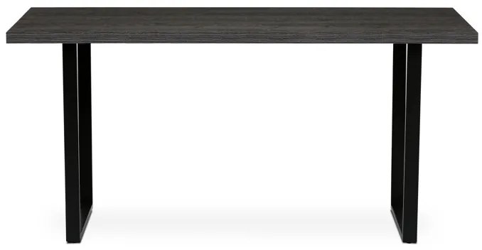 Autronic BONTEC Jedálenský stôl 160x80cm, lamino, sivý dub, HT-R5216 GREY Farba: Šedá