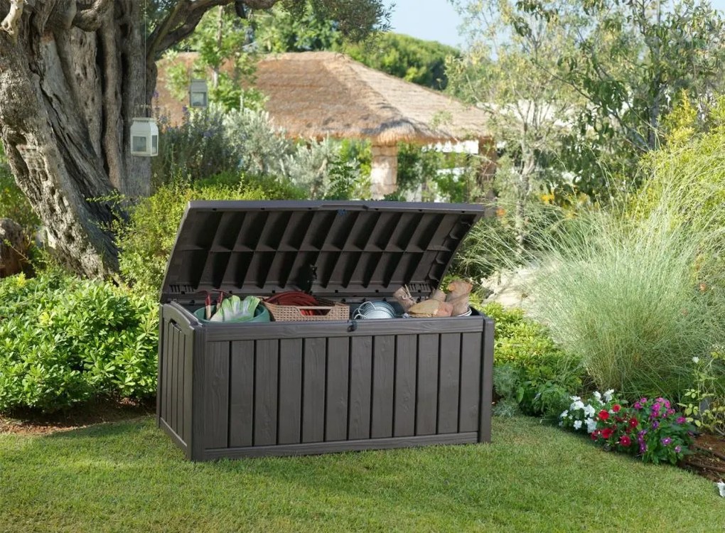 KETER GLENWOOD 390L Záhradný úložný box 128 x 65 x 61 cm, hnedá 17193522