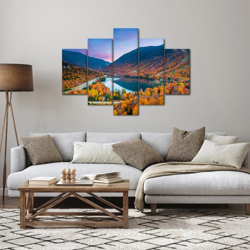 Obraz - White Mountain, New Hampshire, USA (150x105 cm)