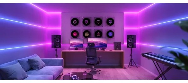 Govee - LED RGBICW Stmievateľný pásik COB 3780 diód 3m Wi-Fi Matter