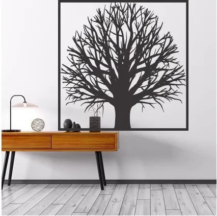 Drevený obraz na stenu strom z preglejky strom  GEMER