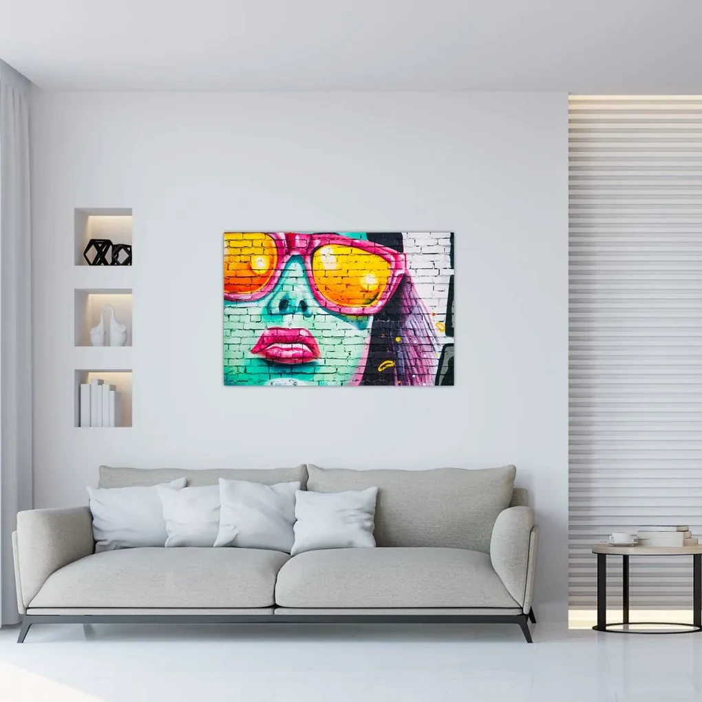 Obraz - Graffiti (90x60 cm)