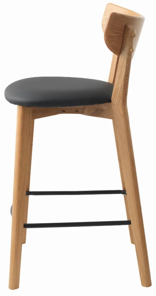 PERO DREVENÁ BAROVÁ STOLIČKA oak