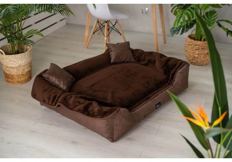 Bestent Pelech pre psa 110x90cm Brown Baddy XL