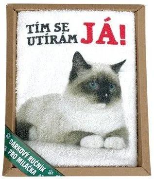 Darčekový uterák pre vášho zvieracieho miláčika - mačka