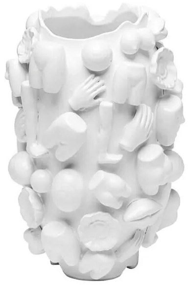 Body Parts váza biela 37 cm