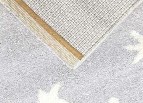 Koberce Breno Kusový koberec AMIGO 330/silver, sivá, viacfarebná,80 x 150 cm