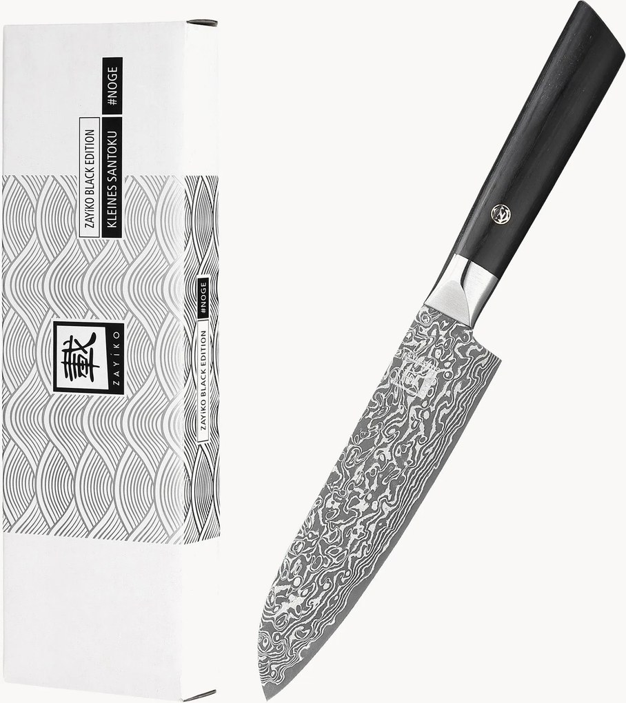 Malý nôž santoku Black Edition