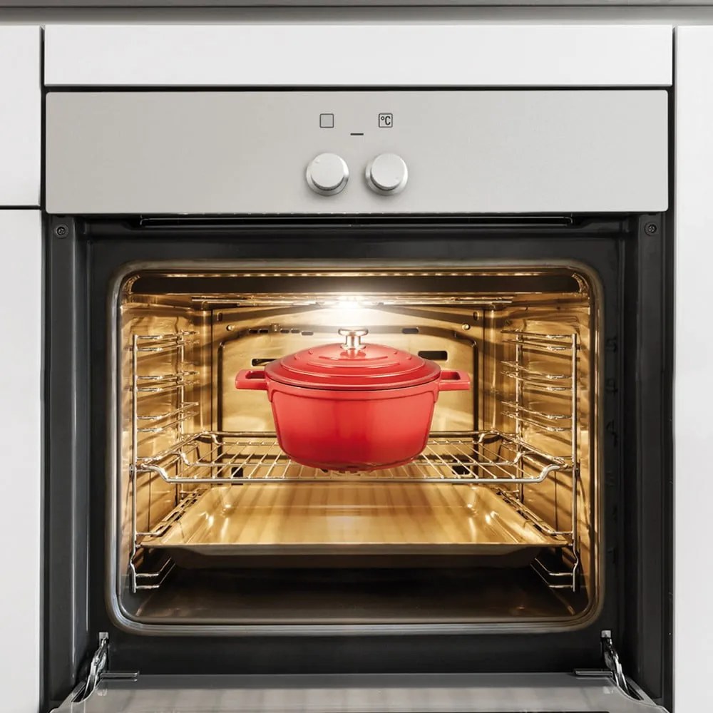 Hrniec s pokrievkou s nepriľnavým povrchom na indukciu 2.7 l Bordeaux – Tescoma