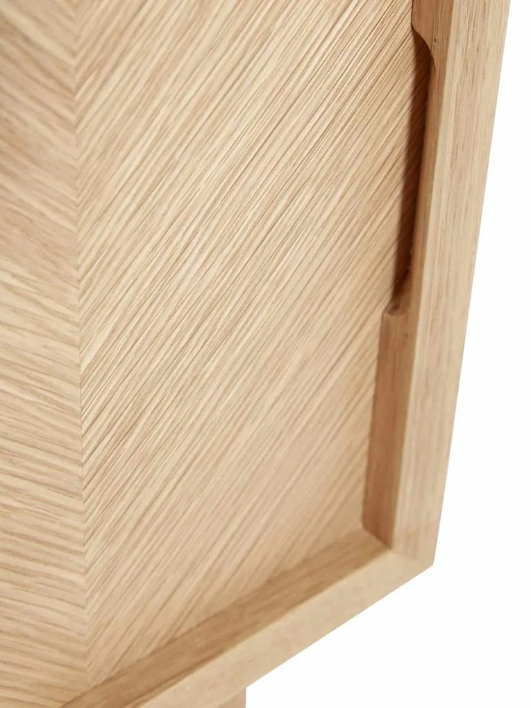 Nočný stolík Herringbone 40 × 30 × 60 cm